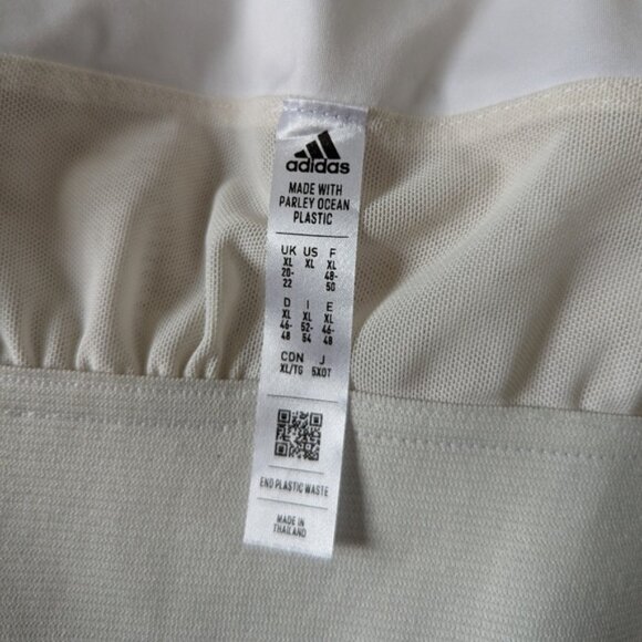 Adidas London Y Dress Women's One Piece Tennis Sports GYM White HT5947 Size XL - Picture 10 of 16